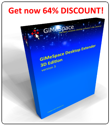 Get 64% off on the Desktop Extender 3D!