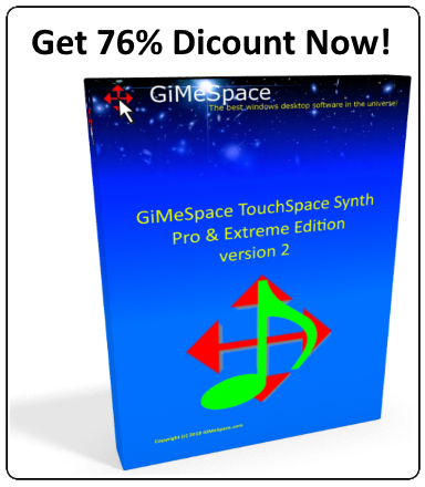 Get 64% off on the Touchspace Synth Pro and Extreme edition !