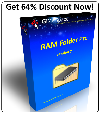 Get 64% off on RAM Folder Pro!